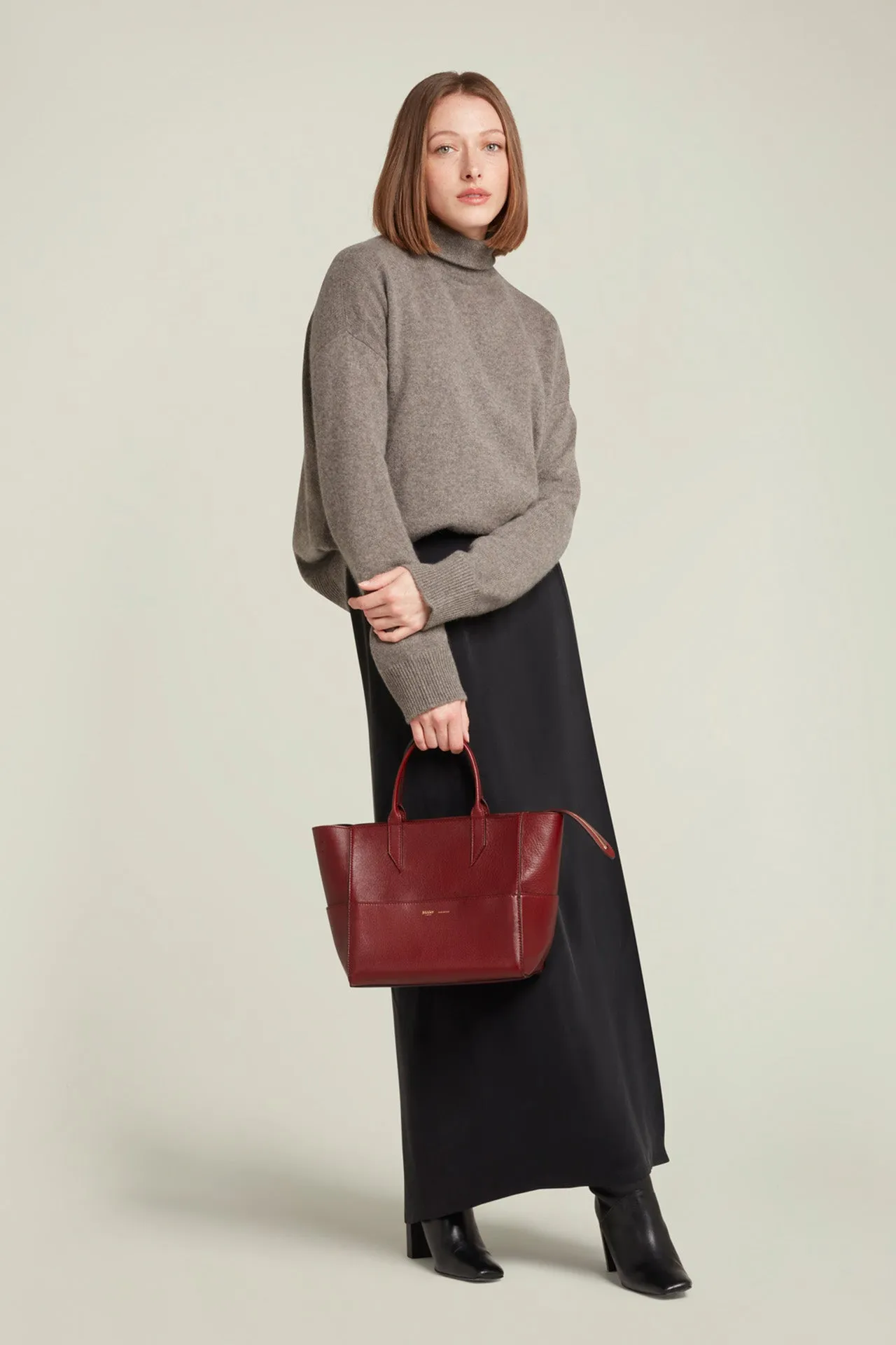 Dark Cherry Incognito Crossbody Bag