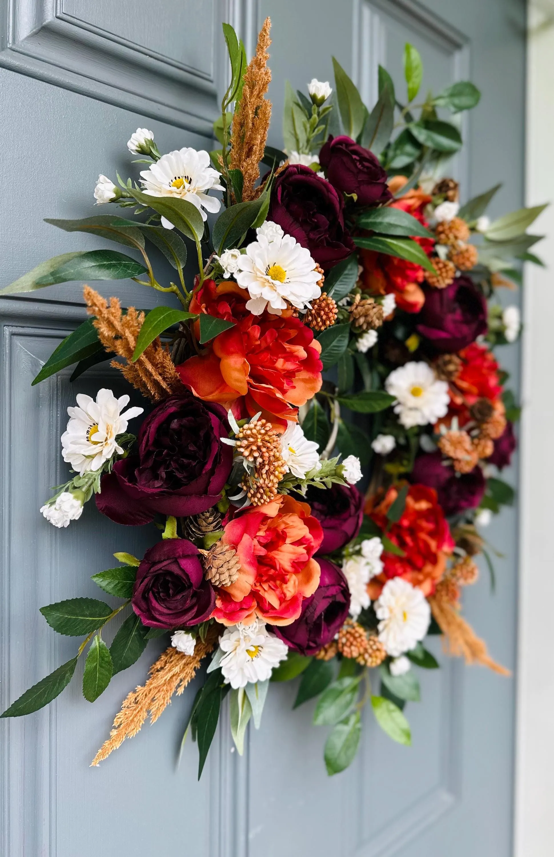 Vibrant Fall Wreath